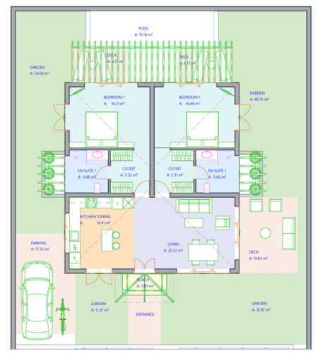 1 BHK VILLA